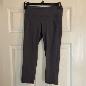 prAna Grey Capri Leggings
